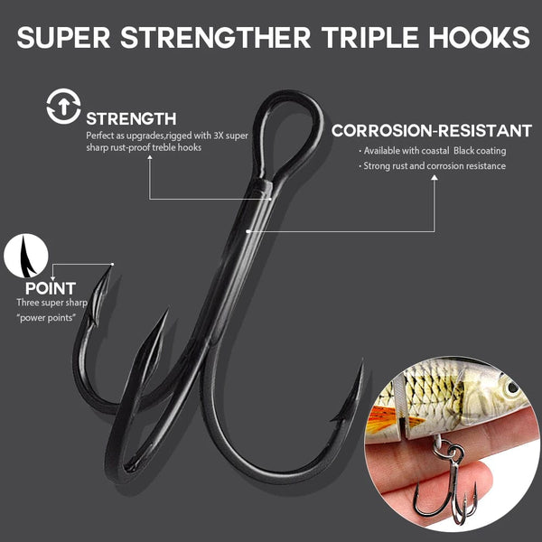 Planet Gates VTAVTA 10/14cm Sinking Wobblers Fishing Lures Jointed Crankbait Swimbait 8 Segment Hard Artificial Bait For Fishing Tackle Lure