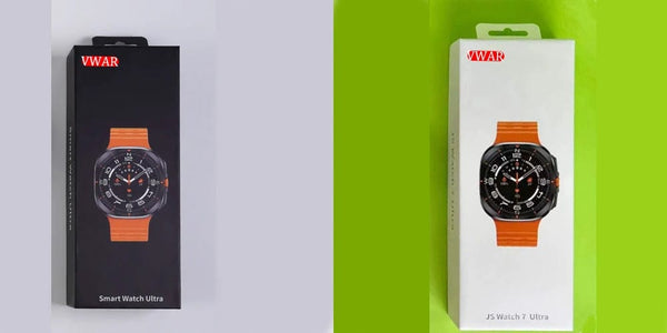 Planet Gates Vwar Watch 7 Ultra 47mm Smart Watch IP68 Waterproof Bluetooth Call Compass Smartwatch for Men Women 1.43" AMOLED Screen SpO2