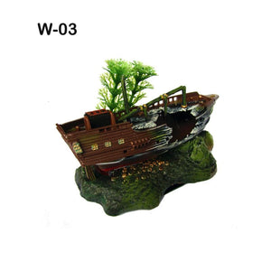 Planet Gates W-03 / M Hot Aquarium Decoration Skeleton on Toilet Fish Tank Ornament Decor for Aquarium Tank WJ07