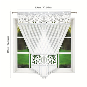 Planet Gates W / 47in*63in(120cm*160cm)*1PCS 1pc Boho Design Curtain, Decorative Curtain Panel, Rod Pocket Curtain, For Living Room Bedroom Home Decoration