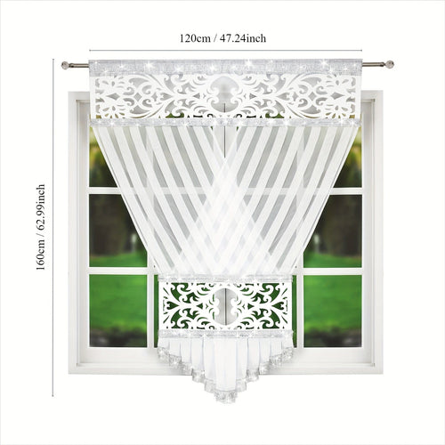 Planet Gates W / 47in*63in(120cm*160cm)*1PCS 1pc Boho Design Curtain, Decorative Curtain Panel, Rod Pocket Curtain, For Living Room Bedroom Home Decoration