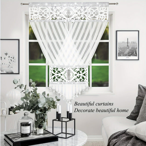 Planet Gates W / 47in*63in(120cm*160cm)*1PCS 1pc Boho Design Curtain, Decorative Curtain Panel, Rod Pocket Curtain, For Living Room Bedroom Home Decoration