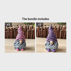 Planet Gates W01-3*3+W01-4*3 Add a Touch of Whimsy to Your Home with this Adorable Gnome Statue!