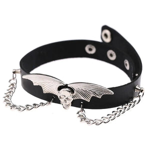 Planet Gates W4606-1 Trendy Punk Spike Rivet Leather Women Choker Bell Pentagram Harajuku Collar Necklaces Handmade Boho Gothic Girl Collier  Jewelry