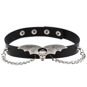 Planet Gates W4606-1 Trendy Punk Spike Rivet Leather Women Choker Bell Pentagram Harajuku Collar Necklaces Handmade Boho Gothic Girl Collier  Jewelry