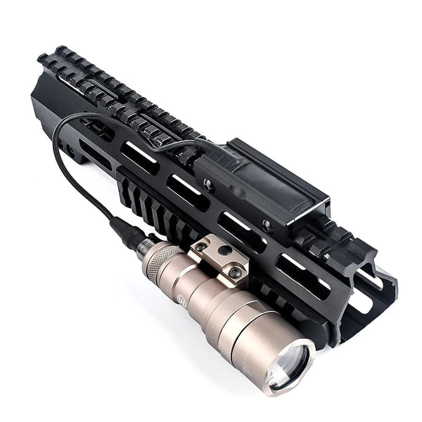 Planet Gates Wadsn Airsoft M300 M300A SF Tactical Flashlight Fit 20MM Rail MLOK Mount KEYMOD Base Weapon Hunting Scout LED Gun Mini Light