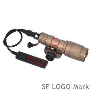 Planet Gates Wadsn Airsoft M300 M300A SF Tactical Flashlight Fit 20MM Rail MLOK Mount KEYMOD Base Weapon Hunting Scout LED Gun Mini Light