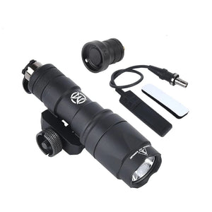 Planet Gates Wadsn Airsoft M300 M300A SF Tactical Flashlight Fit 20MM Rail MLOK Mount KEYMOD Base Weapon Hunting Scout LED Gun Mini Light