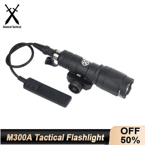 Planet Gates Wadsn Airsoft M300 M300A SF Tactical Flashlight Fit 20MM Rail MLOK Mount KEYMOD Base Weapon Hunting Scout LED Gun Mini Light