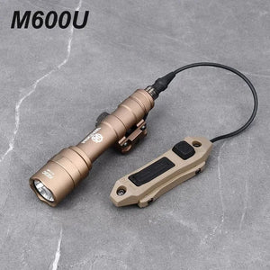 Planet Gates WADSN M600 M600C M600U Airsoft Powerful Flashlight Tactical Torch Scout Rifle Gun Weapon LED Light Fit 20mm Picatinny Rail