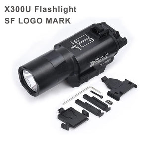 Planet Gates WADSN Metal Tactical X300U X300 Ultra XH35 X300UH-B Pistol Light Hunting Scout Strobe Flashlight Accessories Fit 20mm Rail
