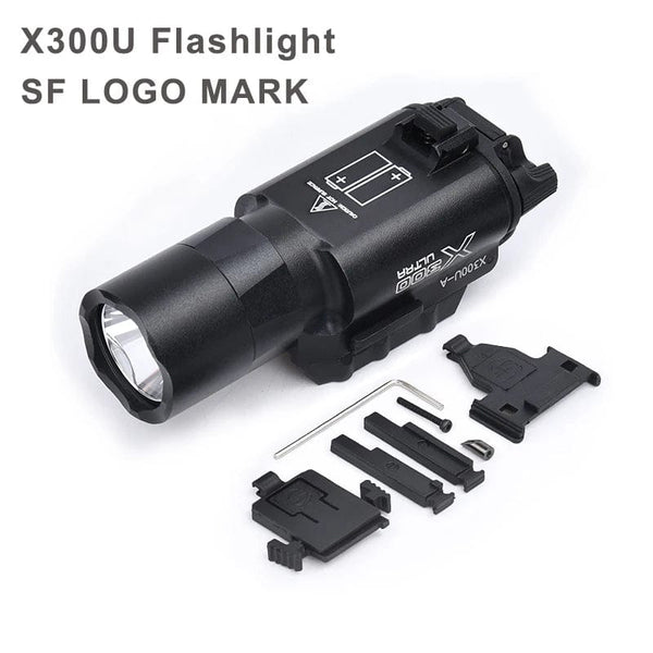 Planet Gates WADSN Metal Tactical X300U X300 Ultra XH35 X300UH-B Pistol Light Hunting Scout Strobe Flashlight Accessories Fit 20mm Rail