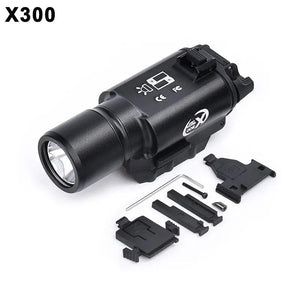 Planet Gates WADSN Metal Tactical X300U X300 Ultra XH35 X300UH-B Pistol Light Hunting Scout Strobe Flashlight Accessories Fit 20mm Rail