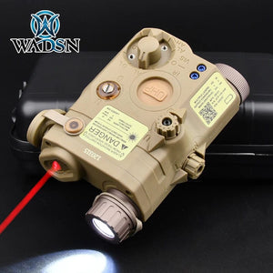 Planet Gates WADSN PEQ 15 PEQ-15 Red Dot Green Blue Laser Pointer Sight For 20mm Picatinny Rail AR15 Arisoft Accessories Weapon Flashlight