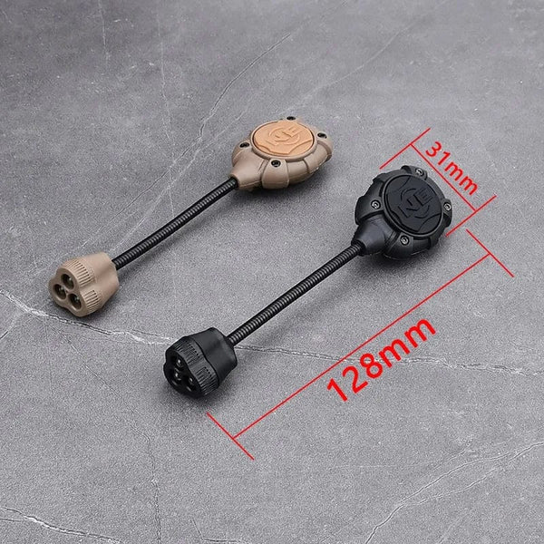 Planet Gates WADSN Tactical Airsoft Helmet Light Princeton Softair Lantern IR Red Dot LED Flashlight Tec Mpls 3 LED Light Weapon Rifle Lamp