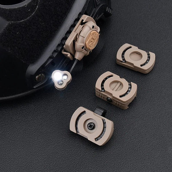 Planet Gates WADSN Tactical Airsoft Helmet Light Princeton Softair Lantern IR Red Dot LED Flashlight Tec Mpls 3 LED Light Weapon Rifle Lamp