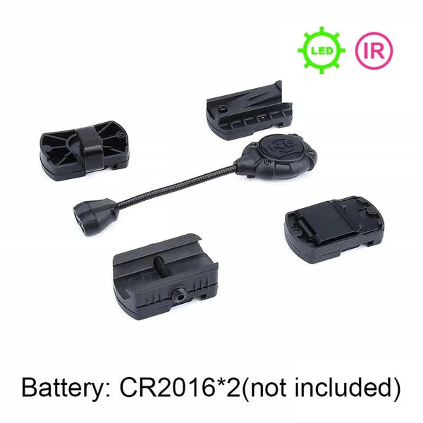 Planet Gates WADSN Tactical Airsoft Helmet Light Princeton Softair Lantern IR Red Dot LED Flashlight Tec Mpls 3 LED Light Weapon Rifle Lamp