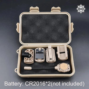 Planet Gates WADSN Tactical Airsoft Helmet Light Princeton Softair Lantern IR Red Dot LED Flashlight Tec Mpls 3 LED Light Weapon Rifle Lamp