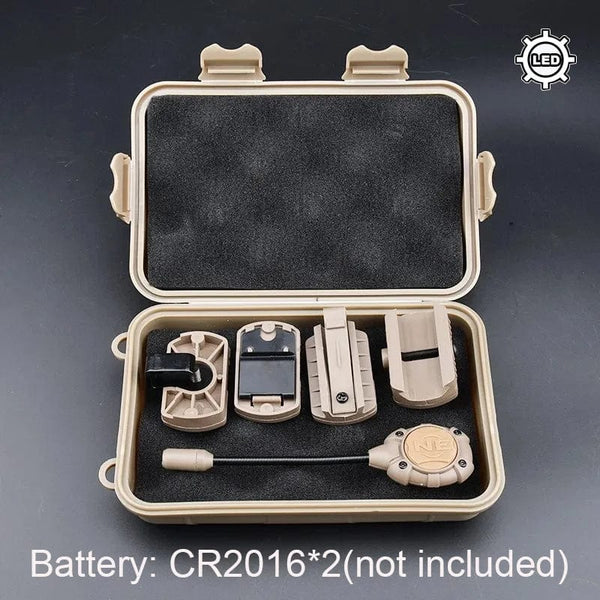 Planet Gates WADSN Tactical Airsoft Helmet Light Princeton Softair Lantern IR Red Dot LED Flashlight Tec Mpls 3 LED Light Weapon Rifle Lamp