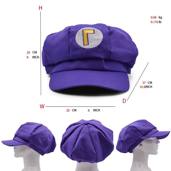 Planet Gates Waluigi hat / CHINA 41 Styles Mario Plush Toys Goomba Toad Yoshi Boo Kamek Shy Guy Nabbit Koopa Troopa Ice Flower Anime Stuffed Cartoon Peluche Doll