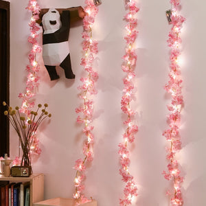 Planet Gates Warm / 2m/6.56ft 1 Roll, LED Cherry Blossom Lamp String Yard Light New Year Decorations, NOT INCLUDED BATTERIES (1pc 6.56ft 20 Led), Mother's Day Gift, Mother's Day Decor