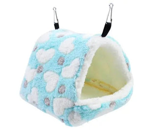 Planet Gates Warm Pet House Cage For Hamster Small Animal Nest Soft Comfort Squirrel Nest Guinea Pig House Rodent Hedgehog Bed