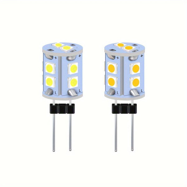 Planet Gates Warm White 6pcs X G4 12V DC 10 Smd Warm White Marine Boat Camper 1210/3528 RV Jayco Light Bulb Lamp 3000k