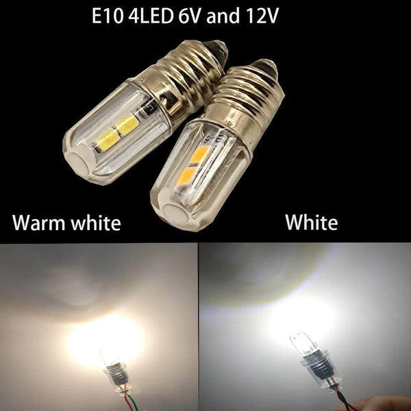 Planet Gates Warm White / BA9S 12V 2PCS E10 T4w H21W  Ba9s BA9 BA9S 57 756 1816 1891 1893 Led Bulb lamp Auto Car LED Indicator Light Bulb 6V 6.3V 12V  Warning LED