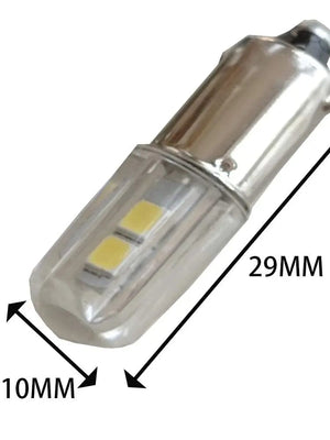 Planet Gates Warm White / BA9S 12V 2PCS E10 T4w H21W  Ba9s BA9 BA9S 57 756 1816 1891 1893 Led Bulb lamp Auto Car LED Indicator Light Bulb 6V 6.3V 12V  Warning LED