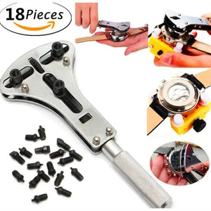 Planet Gates Watch Repair Tools Wrist Watch Case Opener Adjustable Screw Back Remover Wrench Repair Tool Claw Watch Repair Tools Case Opener
