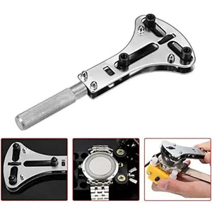 Planet Gates Watch Repair Tools Wrist Watch Case Opener Adjustable Screw Back Remover Wrench Repair Tool Claw Watch Repair Tools Case Opener