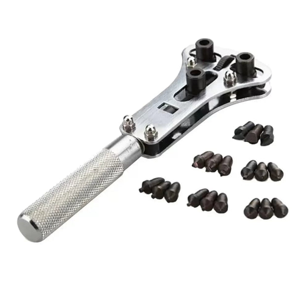 Planet Gates Watch Repair Tools Wrist Watch Case Opener Adjustable Screw Back Remover Wrench Repair Tool Claw Watch Repair Tools Case Opener