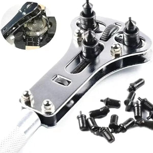 Planet Gates Watch Repair Tools Wrist Watch Case Opener Adjustable Screw Back Remover Wrench Repair Tool Claw Watch Repair Tools Case Opener