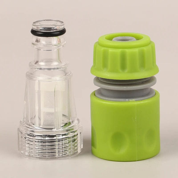 Planet Gates Water Connector +filter Accessories Car Washer Adapter Pressure Washer Filters Nets Hose Pipe Fitting Nozzle Garden