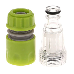 Planet Gates Water Connector +filter Accessories Car Washer Adapter Pressure Washer Filters Nets Hose Pipe Fitting Nozzle Garden