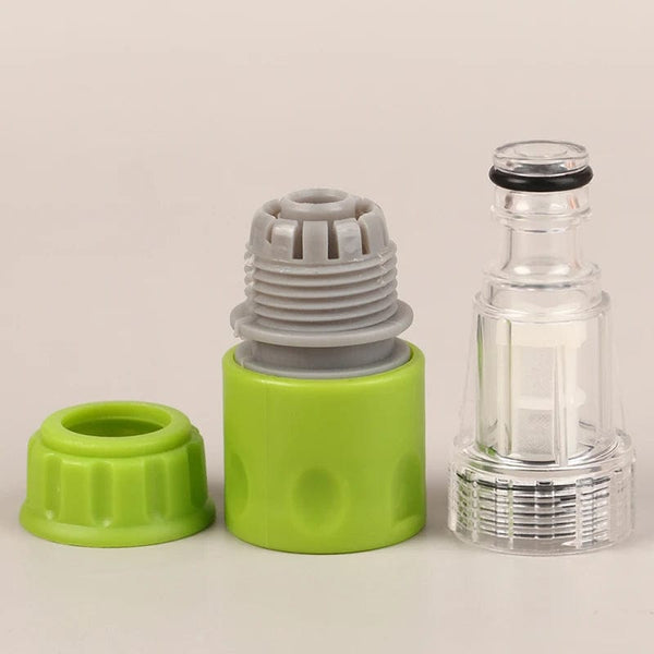 Planet Gates Water Connector +filter Accessories Car Washer Adapter Pressure Washer Filters Nets Hose Pipe Fitting Nozzle Garden