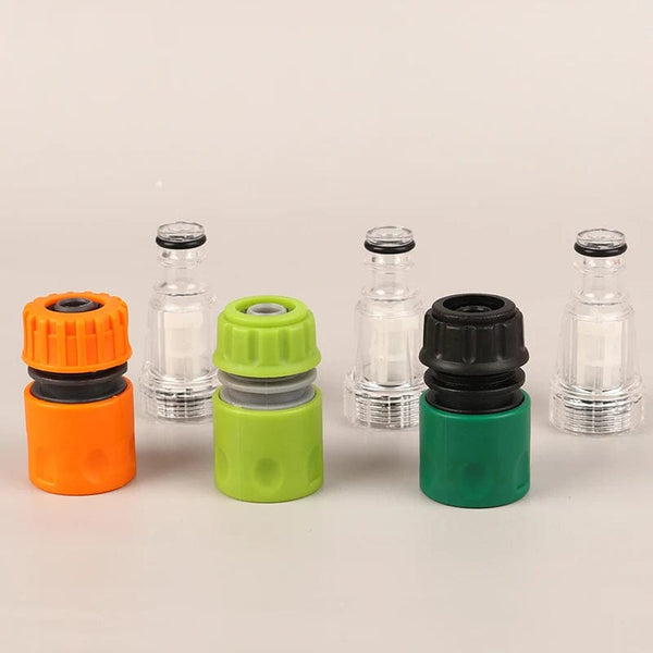 Planet Gates Water Connector +filter Accessories Car Washer Adapter Pressure Washer Filters Nets Hose Pipe Fitting Nozzle Garden
