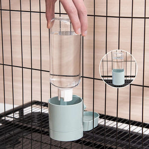 Planet Gates water feeder pink Automatic Pet Feeder Cage Hanging Bowl Water Bottle Food Container Dispenser For Puppy Cats Rabbit Birds Pet Feeding Product