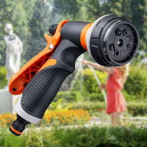 Planet Gates Water Gun High-Pressure Water Spray Gun Car Washer Hose Nozzle Garden Watering Sprinkler Sprinkler Cleaning Water Gun