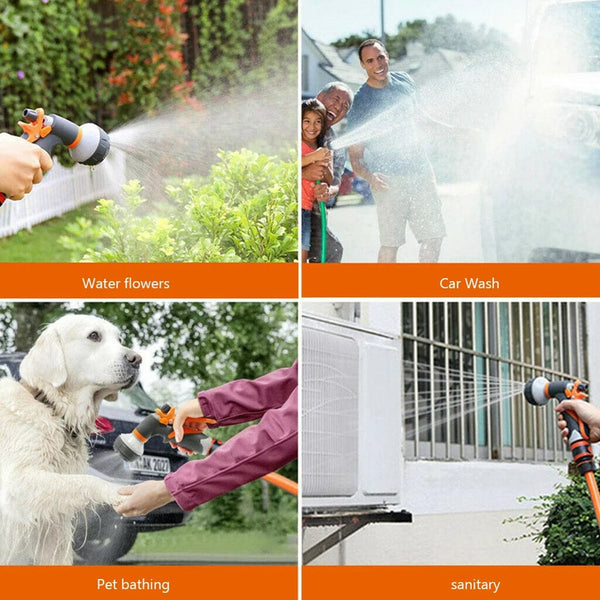 Planet Gates Water Gun High-Pressure Water Spray Gun Car Washer Hose Nozzle Garden Watering Sprinkler Sprinkler Cleaning Water Gun
