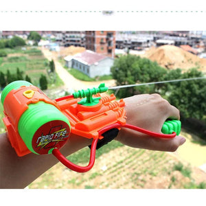 Planet Gates Water Gun Toys Fun Spray Wrist Hand-held Children's Outdoor Beach Play Water Toy For Boys Sports Summer Pistol Gun Weapon Gifts