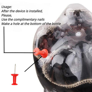 Planet Gates Water Jug Soda Beverage Dispenser Bottle Coke Upside Down Drinking Water Distributeur De Boisson Switch Gadget Party Home Bar
