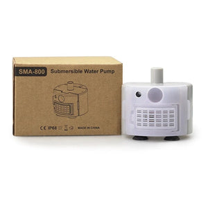 Planet Gates Water Pump Pet Fountain Motor Submersible Pump Cat Water Drinker SMA-800 USB Water Pump Cats Fountain Accessories Mute DC 5V/1A Water Pump