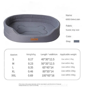 Planet Gates Waterproof and Anti-Mite Sofa Bed for Dogs and Cats, Chew Resistant Mat, Wear-Resistant, Oxford Cloth, Leakproof, Anti-murine In