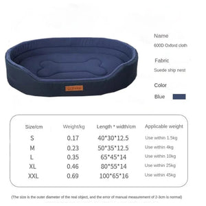 Planet Gates Waterproof and Anti-Mite Sofa Bed for Dogs and Cats, Chew Resistant Mat, Wear-Resistant, Oxford Cloth, Leakproof, Anti-murine In