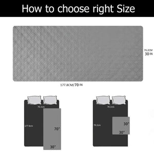 Planet Gates Waterproof Dog Bed Cover Leak Proof Couch Pet Bed Mat Washable Sofa Cover Furniture Protector Blanket for Pets Kids Dog Cat