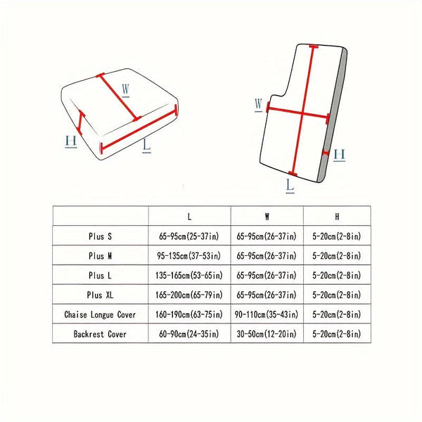 Planet Gates Waterproof Jacquard Sofa Cover Large Leaf Design Retractable Washable Durable Elastic Slipcover for All Seasons Universal Modern Home Decor Furniture Protector
