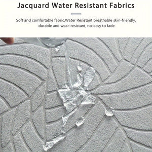 Planet Gates Waterproof Jacquard Sofa Cover Large Leaf Design Retractable Washable Durable Elastic Slipcover for All Seasons Universal Modern Home Decor Furniture Protector