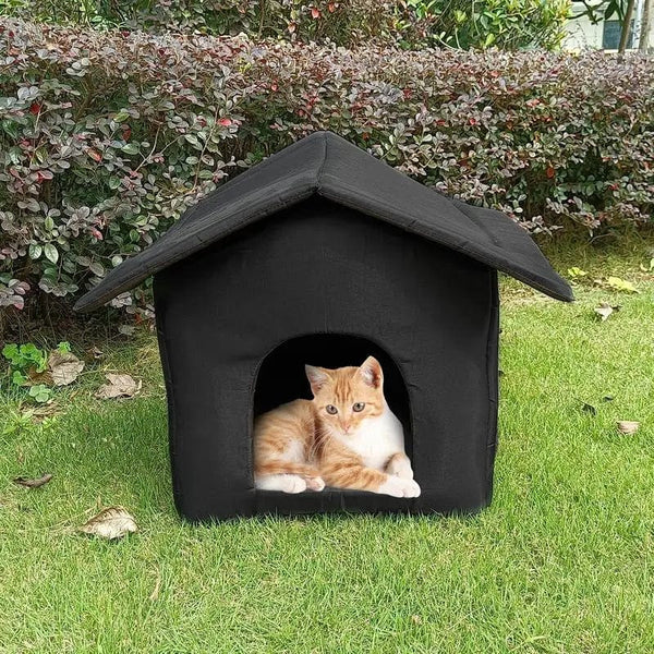 Planet Gates Waterproof Outdoor Pet House Thickened Cat Nest Tent Cabin Pet Bed Tent Shelter Cat Kennel Portable Travel Nest Pet Carrier