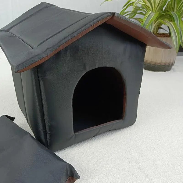 Planet Gates Waterproof Outdoor Pet House Thickened Cat Nest Tent Cabin Pet Bed Tent Shelter Cat Kennel Portable Travel Nest Pet Carrier